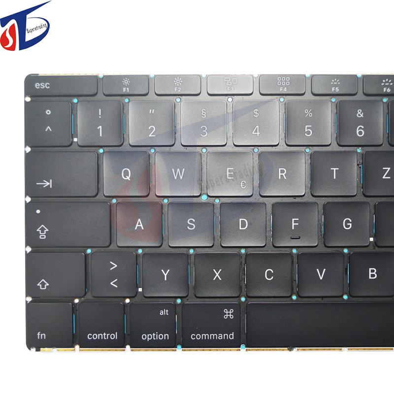 Replacement A1534 German Keyboard Without Backlit For Apple MacBook Retina 12'' A1534 2015 Keyboard